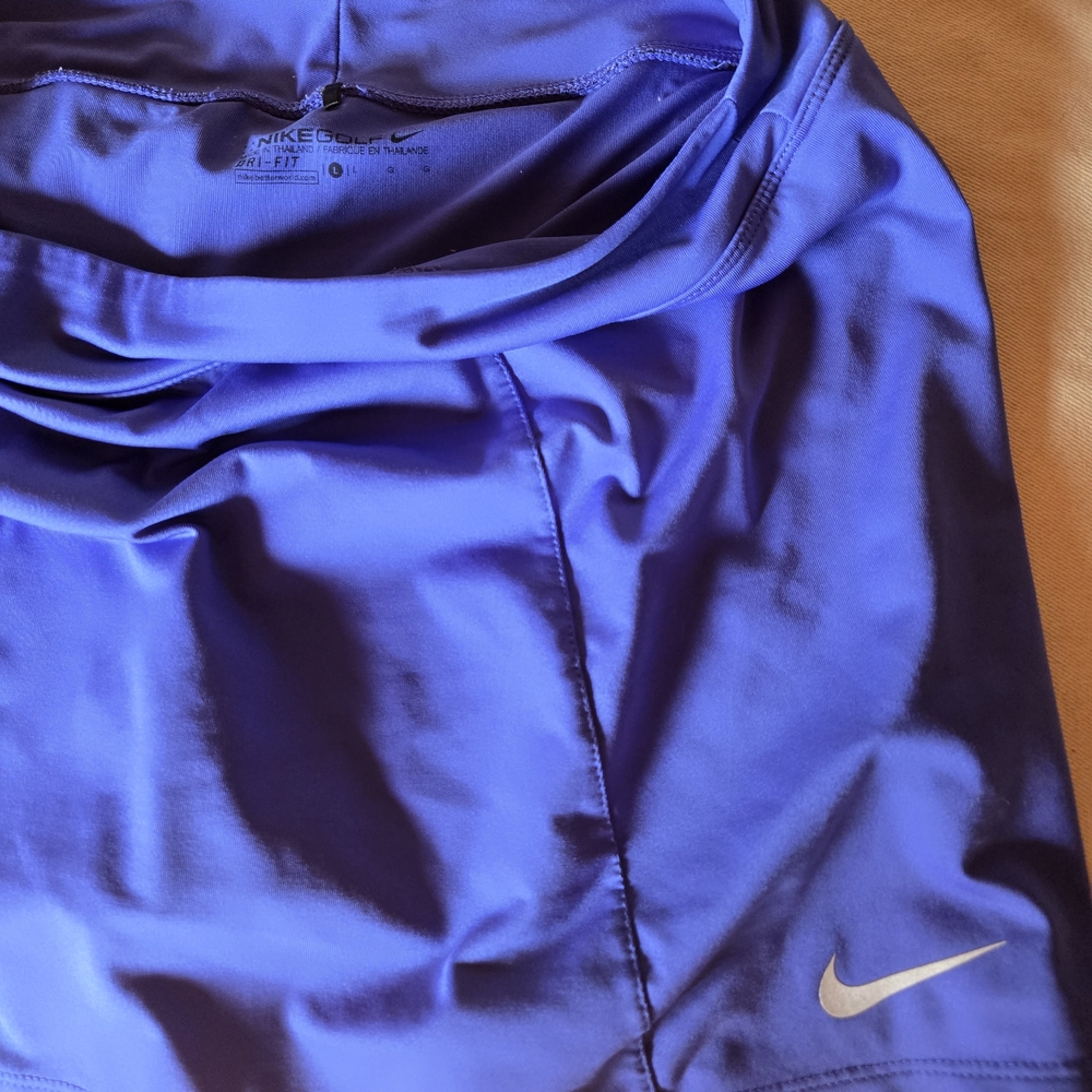 Nike Dri-FIT Athletic Skirt in Vibrant Blue
